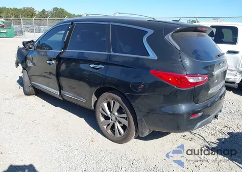 2013 Infiniti Jx35 z USA, uszkodzony, nr VIN 5N1AL0MMXDC304414